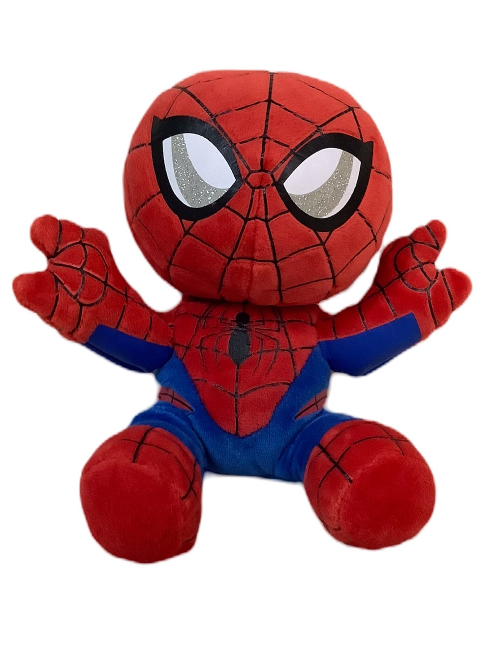 TY Marvel Spider-Man Plush 7in Red and Blue Character Stuffed Toy Plush